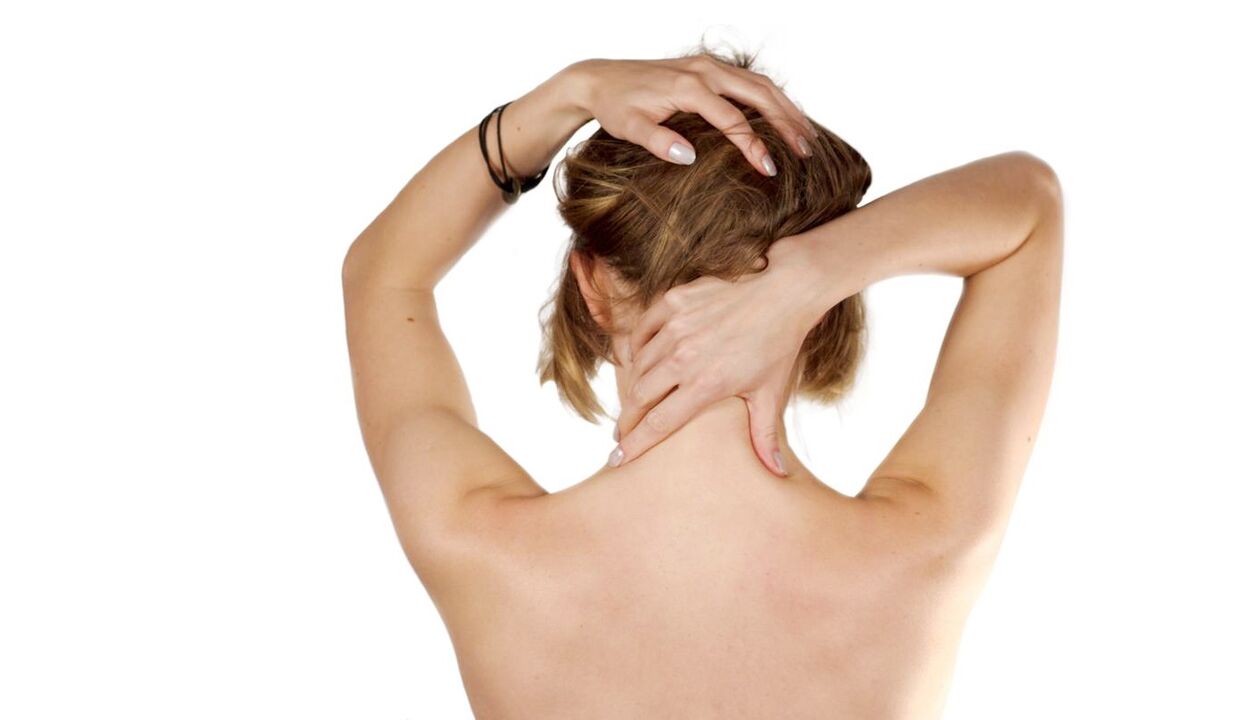 zelfmassage van de nek voor osteochondrose
